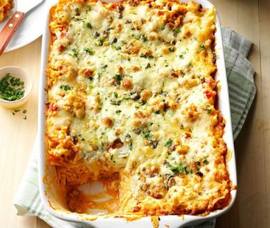 baked chicken lasagna