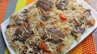 Beef Pulao