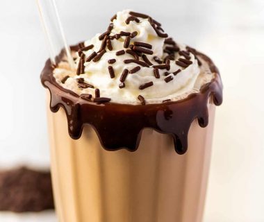 Chocolate milkshake