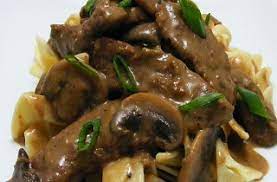 Beef Stroganoff