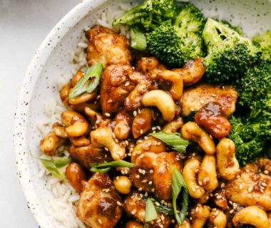 Broccoli Cashew Chicken