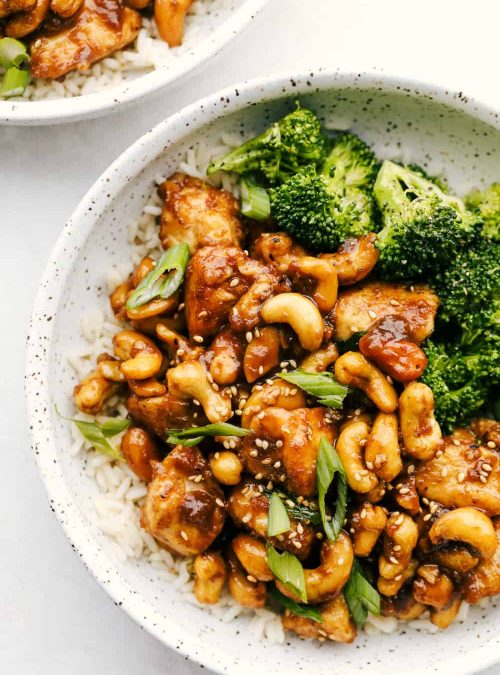 Broccoli Cashew Chicken