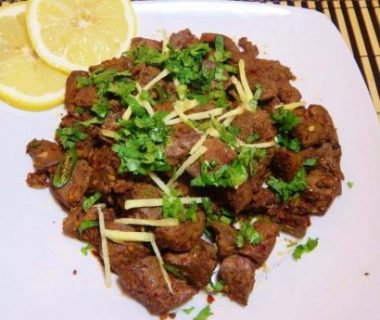 Kaleji Masala / Liver Fry